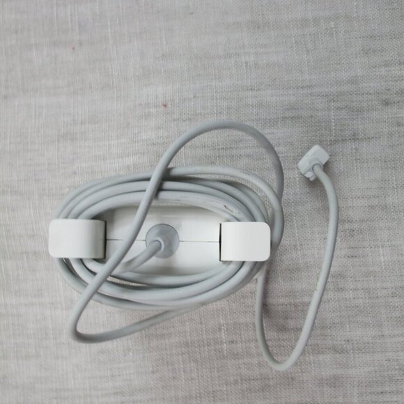 Apple AC MacBook Pro Adapter Replacement Wall Charger White w/ Power Code Cable - Picture 5 of 6